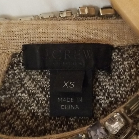 J.Crew Collection Herringbone Sweater - Picture 2 of 9